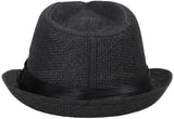 Men/Women Summer Short Brim Straw Fedora