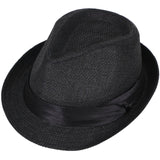 Men/Women Summer Short Brim Straw Fedora