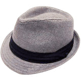Men/Women Summer Short Brim Straw Fedora