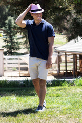 Men/Women Summer Short Brim Straw Fedora