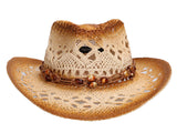 Men / Women's Summer Woven Straw Cowboy Hat
