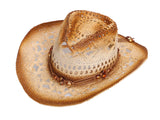 Men / Women's Summer Woven Straw Cowboy Hat