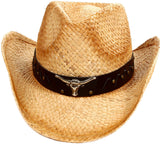 Men / Women's Summer Woven Straw Cowboy Hat