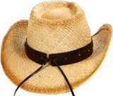 Men / Women's Summer Woven Straw Cowboy Hat