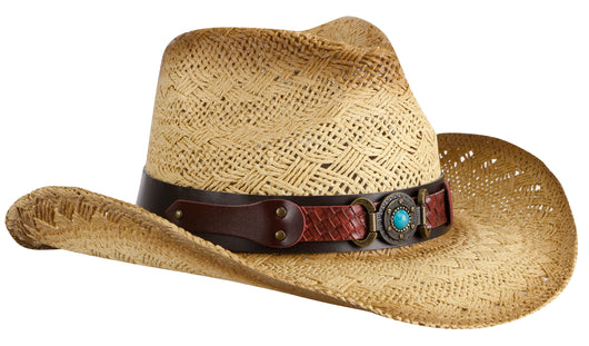 Men / Women's Summer Woven Straw Cowboy Hat – Simplicity