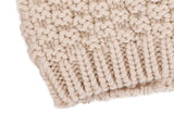 Women's Winter Cable Knit Pompom Ski Snowboard Beanie Hat