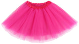 Womens Adult Elastic Tulle Runners Tutu Skirt