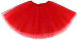 Womens Adult Elastic Tulle Runners Tutu Skirt