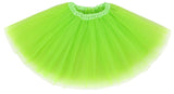 Womens Adult Elastic Tulle Runners Tutu Skirt