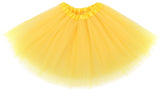 Womens Adult Elastic Tulle Runners Tutu Skirt