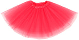 Womens Adult Elastic Tulle Runners Tutu Skirt