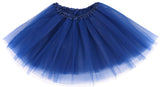 Womens Adult Elastic Tulle Runners Tutu Skirt