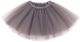 Womens Adult Elastic Tulle Runners Tutu Skirt