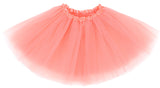 Womens Adult Elastic Tulle Runners Tutu Skirt