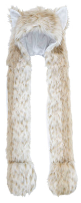 Ladies' Winter 3-in-1 Multi-Functional Animal Hat, Scarf, Mitten Combo