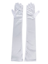 Women's Opera Length Party Bridal Dance Satin Dress Gloves