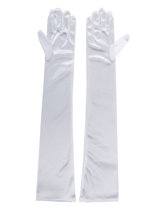 dress gloves for women Women's Opera Length Party Bridal Dance Satin Dress Gloves – Simplicity