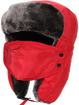 Unisex Waterproof Faux Fur Troop Hat