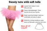 Simplicity Women's Classic 5 Layered Tulle Tutu Skirt