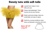 Simplicity Women's Classic 5 Layered Tulle Tutu Skirt