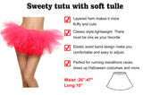 Simplicity Women's Classic 5 Layered Tulle Tutu Skirt