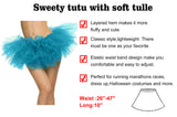 Simplicity Women's Classic 5 Layered Tulle Tutu Skirt