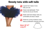 Simplicity Women's Classic 5 Layered Tulle Tutu Skirt