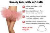 Simplicity Women's Classic 5 Layered Tulle Tutu Skirt