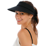 Women Wide Brim Sun Visor Hat