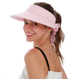 Women Wide Brim Sun Visor Hat