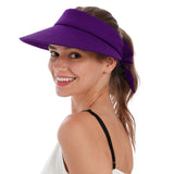 Women Wide Brim Sun Visor Hat