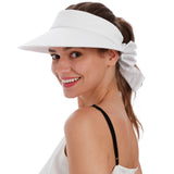 Women Wide Brim Sun Visor Hat