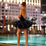 Women's Classic 5 Layered LED Light Up Neon Tulle Tutu Skirt