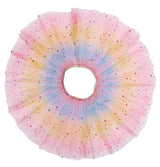 Baby Girl's Rainbow Tutu Skirt 4-Layer Tulle Princess Ballet Dress