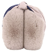 Women's Fur Fleece Winter Earmuffs Ear Warmers Fleece Bow