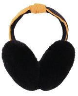 Women's Fur Fleece Winter Earmuffs Ear Warmers Fleece Bow
