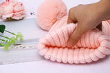 Kids Knit Beanie Hat Pom Pom Toddler Winter Hat