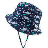 Baby UPF 50+ Adjustable Drawstring Wide Brim Bucket Sun Hat