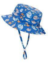 Baby UPF 50+ Adjustable Drawstring Wide Brim Bucket Sun Hat