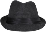 Men/Women Summer Short Brim Straw Fedora