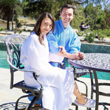 White Waffle Spa Robe Unisex Cotton Robe