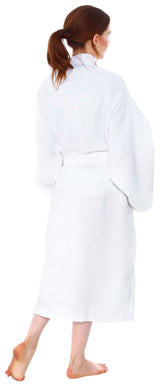 White Waffle Spa Robe Unisex Cotton Robe