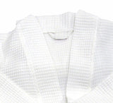 White Waffle Spa Robe Unisex Cotton Robe